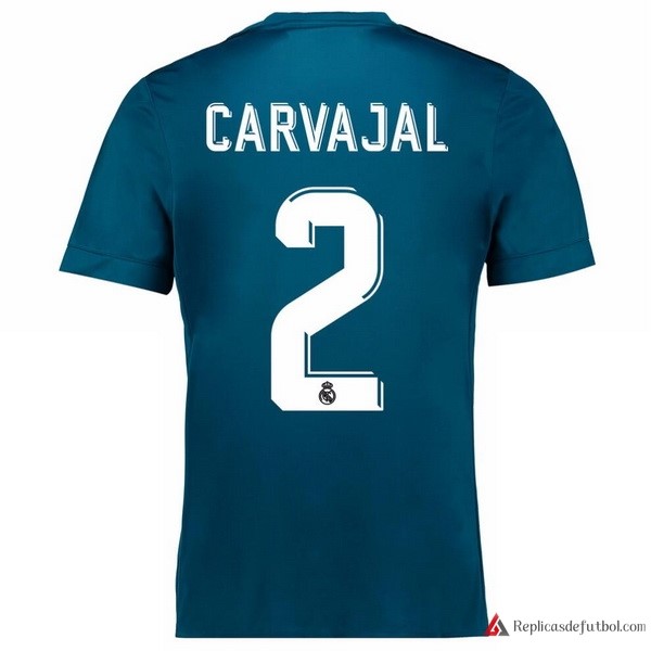 Camiseta Real Madrid Tercera equipación Carvajal 2017-2018